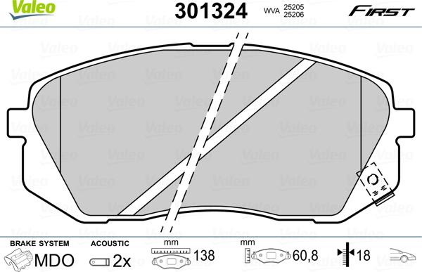 Valeo 301324 - - - parts5.com