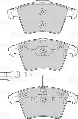 Valeo 302041 - Brake Pad Set, disc brake parts5.com