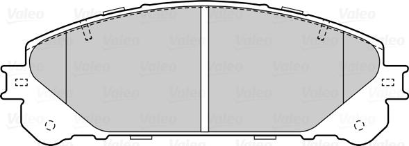 Valeo 302224 - Set placute frana,frana disc parts5.com