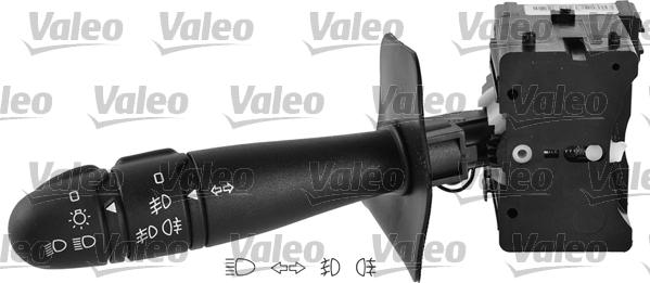 Valeo 251594 - Prekidač na stupu upravljača parts5.com