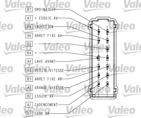 Valeo 251566 - Conmutador en la columna de dirección parts5.com