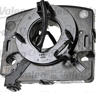 Valeo 251663 - Krmilna naprava, stikalo krmilnega droga parts5.com