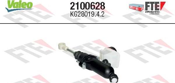 Valeo 2100628 - Merkez silindir, debriyaj parts5.com