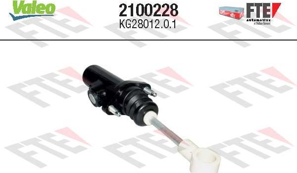 Valeo 2100228 - Master Cylinder, clutch parts5.com