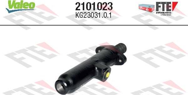 Valeo 2101023 - Master Cylinder, clutch parts5.com