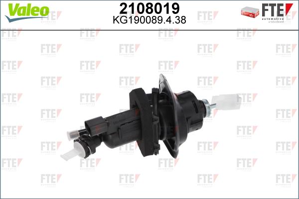 Valeo 2108019 - Pääsylinteri, kytkin parts5.com