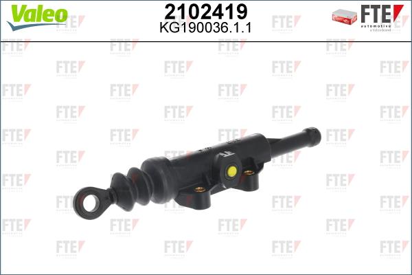 Valeo 2102419 - Pompa centrala, ambreiaj parts5.com