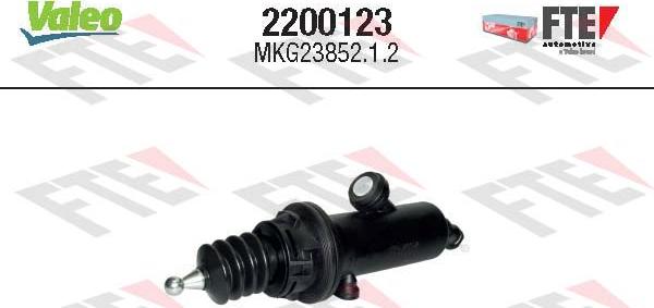 Valeo 2200123 - Merkez silindir, debriyaj parts5.com