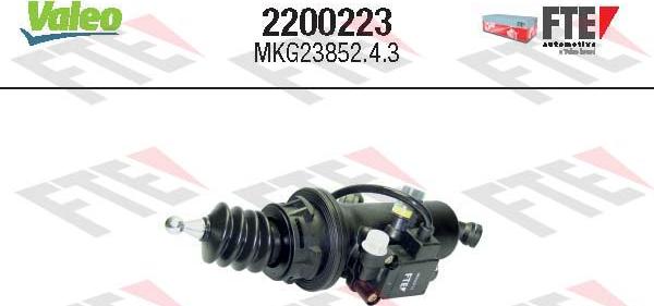 Valeo 2200223 - Горна помпа на съединител parts5.com