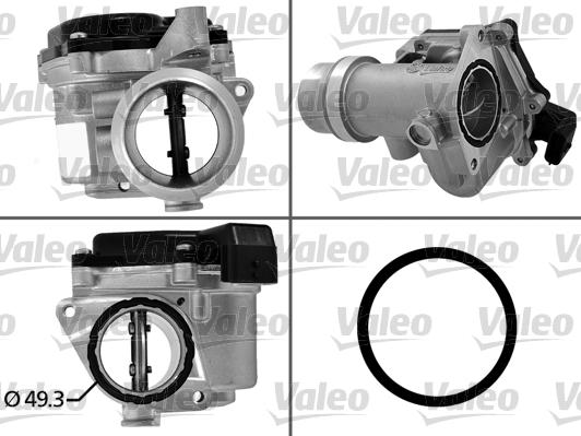 Valeo 700450 - Kućište leptira karburatora parts5.com