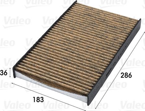 Valeo 701014 - Filtro, aire habitáculo parts5.com