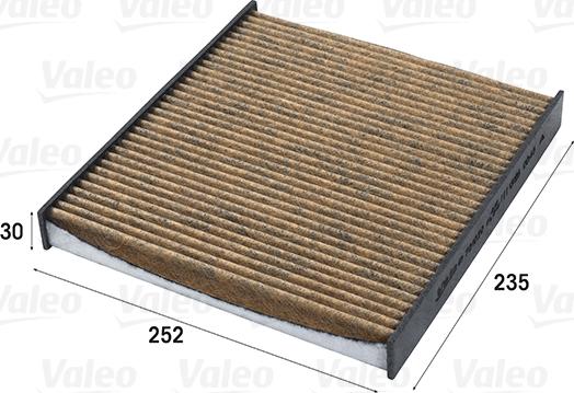 Valeo 701020 - Filter, interior air parts5.com