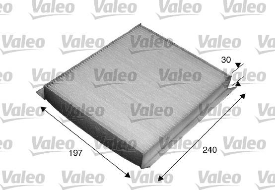 Valeo 715540 - Filtru, aer habitaclu parts5.com