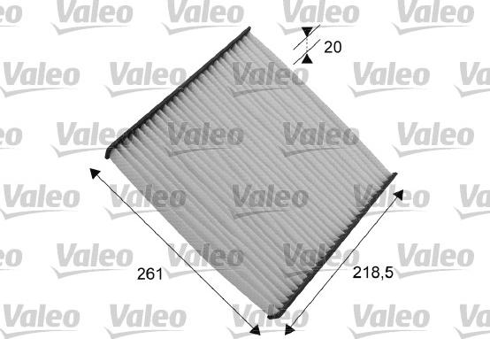 Valeo 715552 - Filtru, aer habitaclu parts5.com