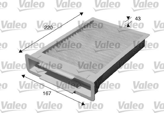 Valeo 715515 - Filtru, aer habitaclu parts5.com