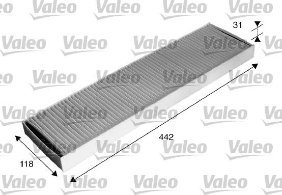 Valeo 715585 - Filtru, aer habitaclu parts5.com