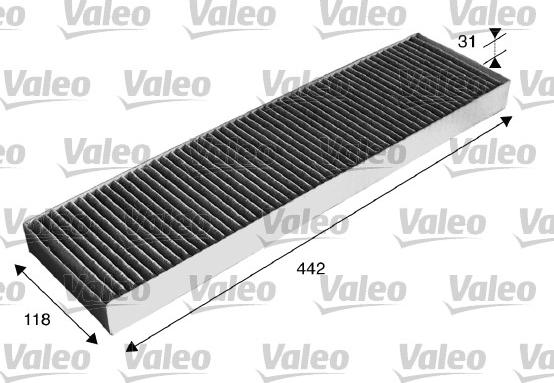 Valeo 715586 - Filtru, aer habitaclu parts5.com