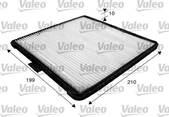 Valeo 715588 - Filtru, aer habitaclu parts5.com