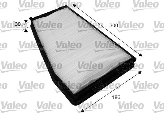 Valeo 715587 - Filtru, aer habitaclu parts5.com