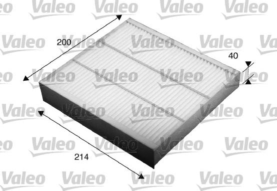 Valeo 715532 - Filtru, aer habitaclu parts5.com