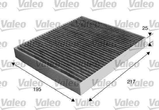 Valeo 715537 - Filtr, vzduch v interiéru parts5.com