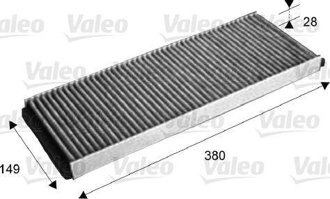 Valeo 715578 - Filtro, aire habitáculo parts5.com