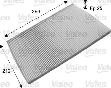 Valeo 715573 - Filter, vazduh unutrašnjeg prostora parts5.com