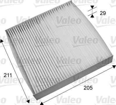 Valeo 715692 - Filtr, wentylacja przestrzeni pasażerskiej parts5.com