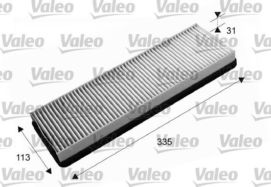 Valeo 715646 - Szűrő, utastér levegő parts5.com