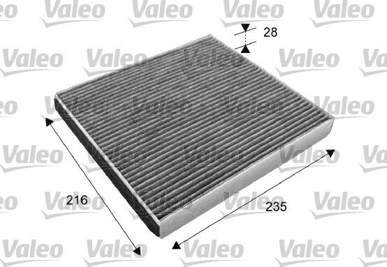 Valeo 715641 - Filtru, aer habitaclu parts5.com