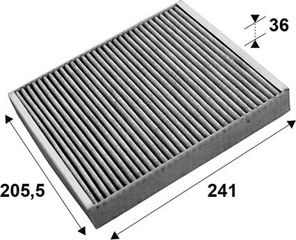 Valeo 715659 - Φίλτρο, αέρας εσωτερικού χώρου parts5.com