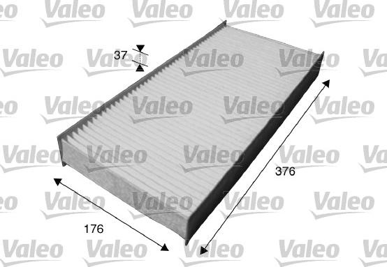 Valeo 715614 - Filtru, aer habitaclu parts5.com