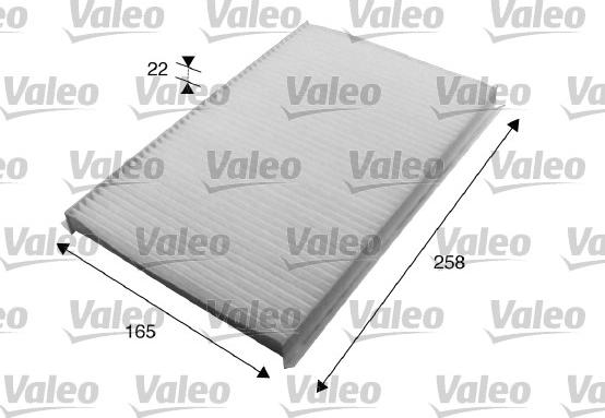 Valeo 715615 - Filtro, aire habitáculo parts5.com