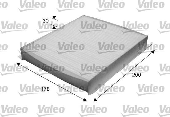 Valeo 715616 - Filter, interior air parts5.com