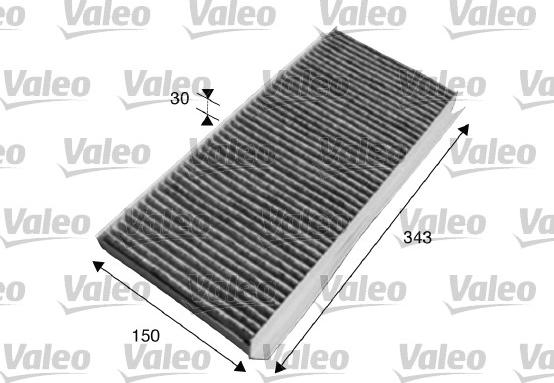 Valeo 715617 - Filtro, aire habitáculo parts5.com