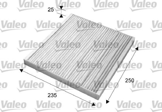 Valeo 715636 - Filtru, aer habitaclu parts5.com