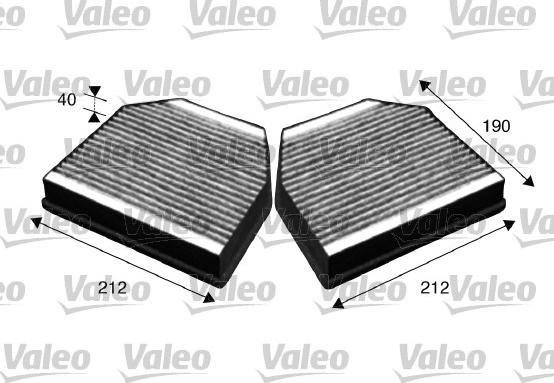 Valeo 715621 - Φίλτρο, αέρας εσωτερικού χώρου parts5.com