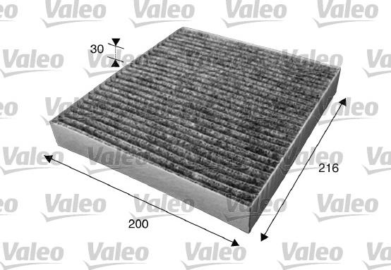 Valeo 715623 - Filter, interior air parts5.com