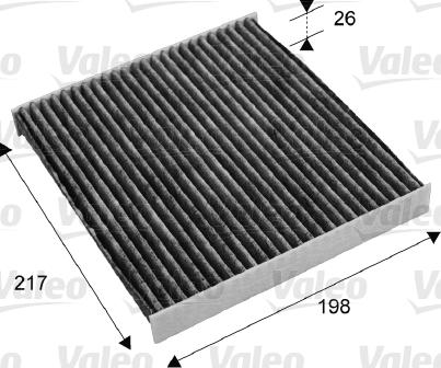 Valeo 715679 - Filter, interior air parts5.com