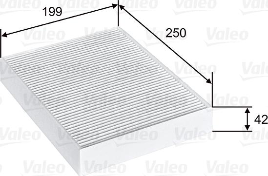 Valeo 715815 - Filtru, aer habitaclu parts5.com