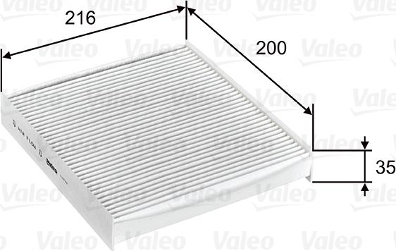 Valeo 715746 - Filter, vazduh unutrašnjeg prostora parts5.com