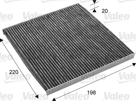 Valeo 715701 - Filtru, aer habitaclu parts5.com