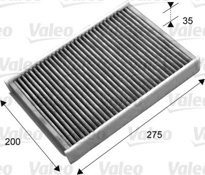 Valeo 715702 - Filter, interior air parts5.com