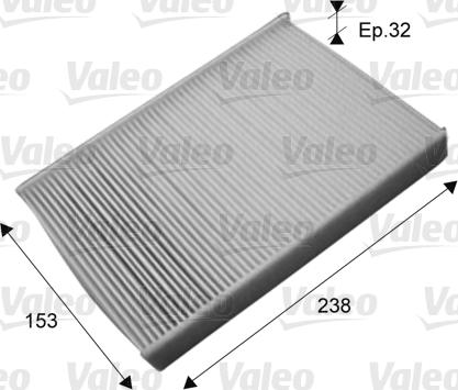 Valeo 715721 - Filtar, zrak unutarnjeg prostora parts5.com