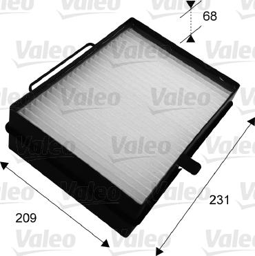 Valeo 716039 - Filter, interior air parts5.com