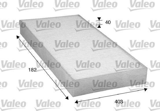 Valeo 716034 - Filtru, aer habitaclu parts5.com