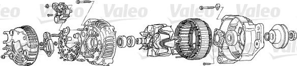 Valeo A11VI96 - Alternator parts5.com