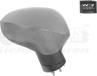 Van Wezel 4919808 - Dış ayna parts5.com