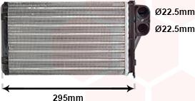 Van Wezel 40006240 - Schimbator caldura, incalzire habitaclu parts5.com