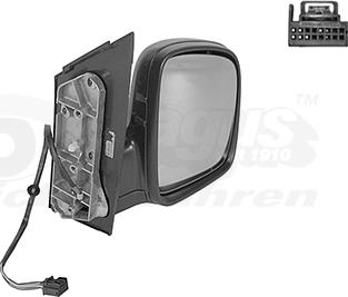 Van Wezel 5867808 - Retrovisor exterior parts5.com